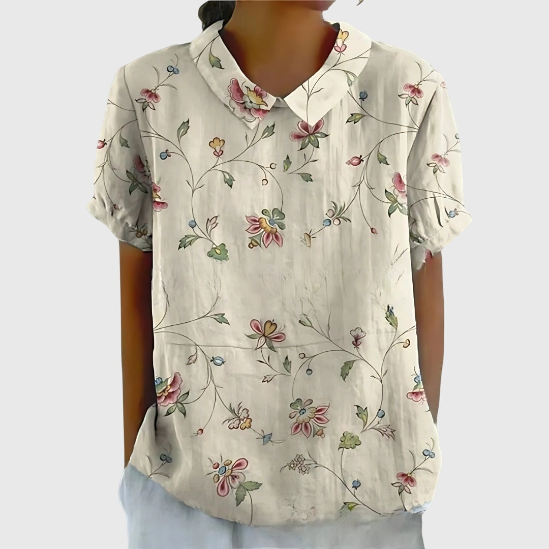 Talia | Floral Blouse