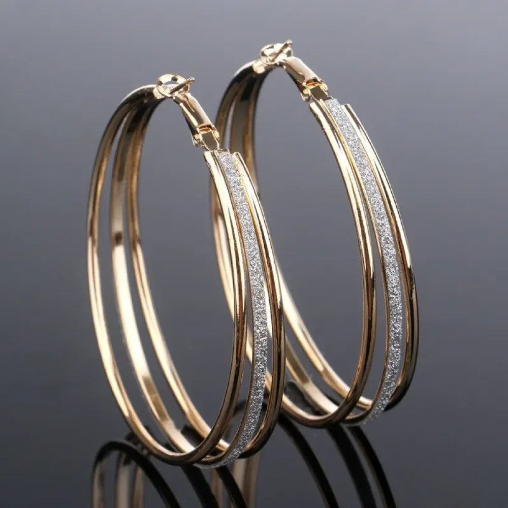 Talia | Vintage Golden Bright Ear Studs