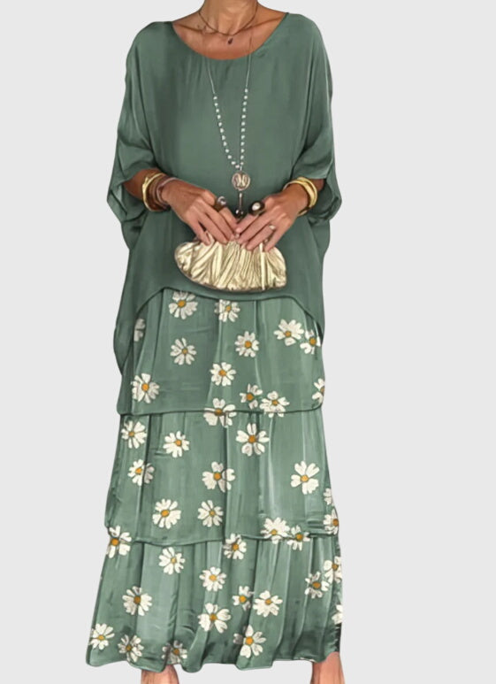 Talia | Long and Flowing Elegant Dress