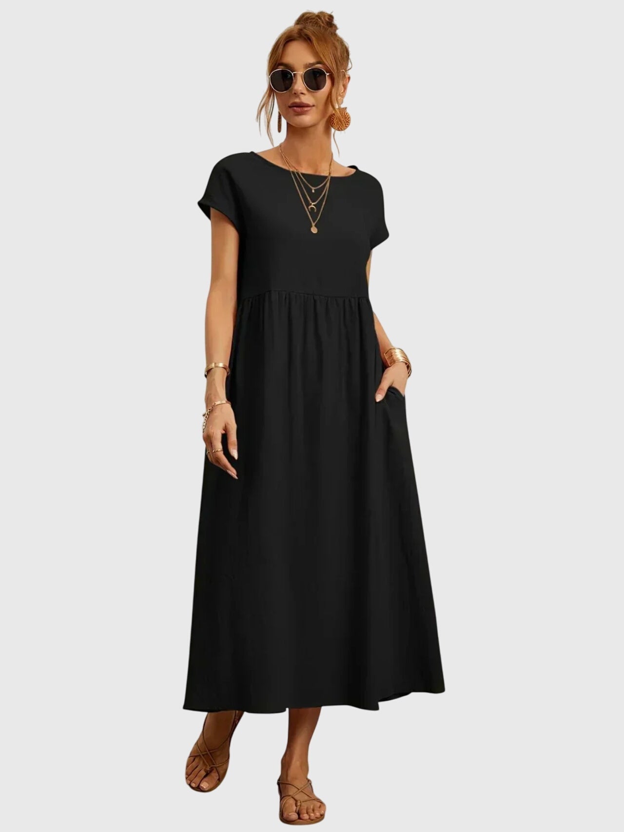 Talia | Casual Pocket Dress