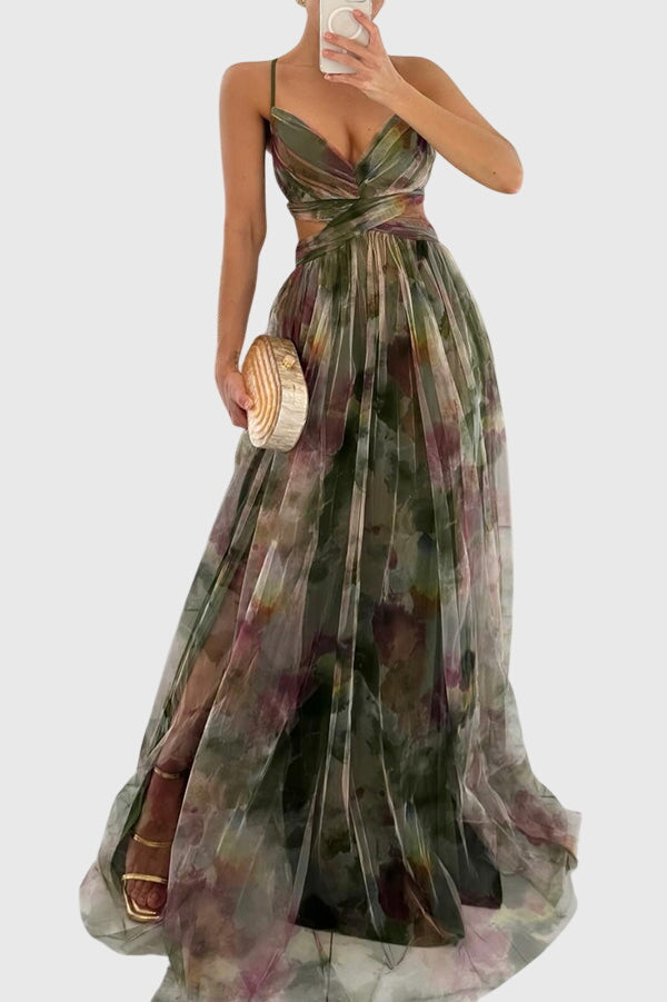 Talia | Floral Maxi Dress