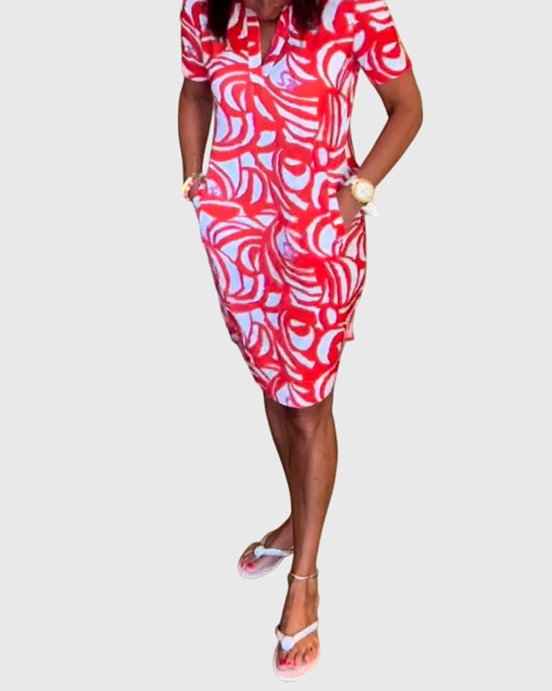 Talia | Flattering Avenue Walk Dress