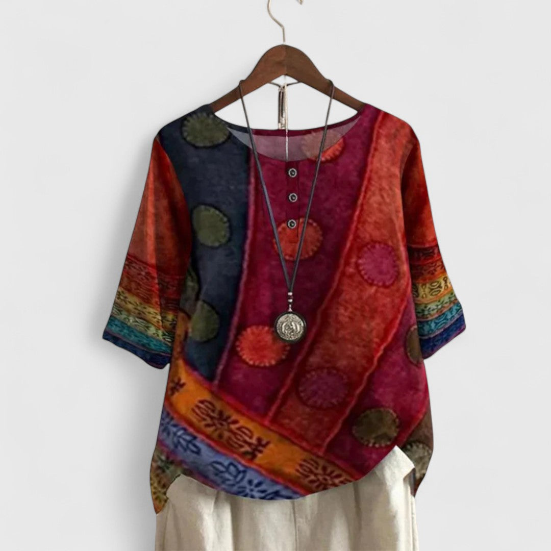 Talia | Elegant Boho Top