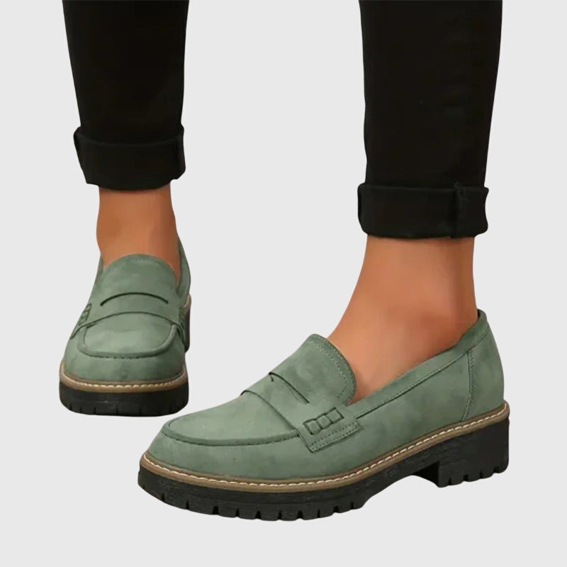 Talia | Timeless Suede Loafers
