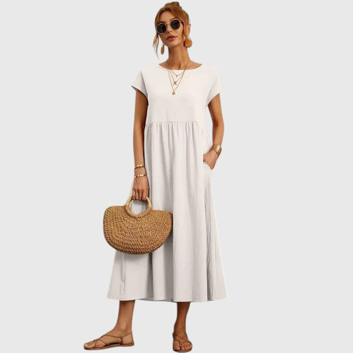 Talia | Comfortable Midi Dress