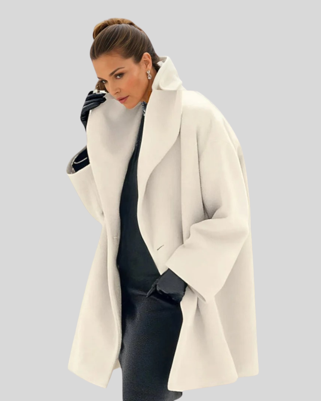 Talia | Minimalist Design Wool Windbreaker Coat