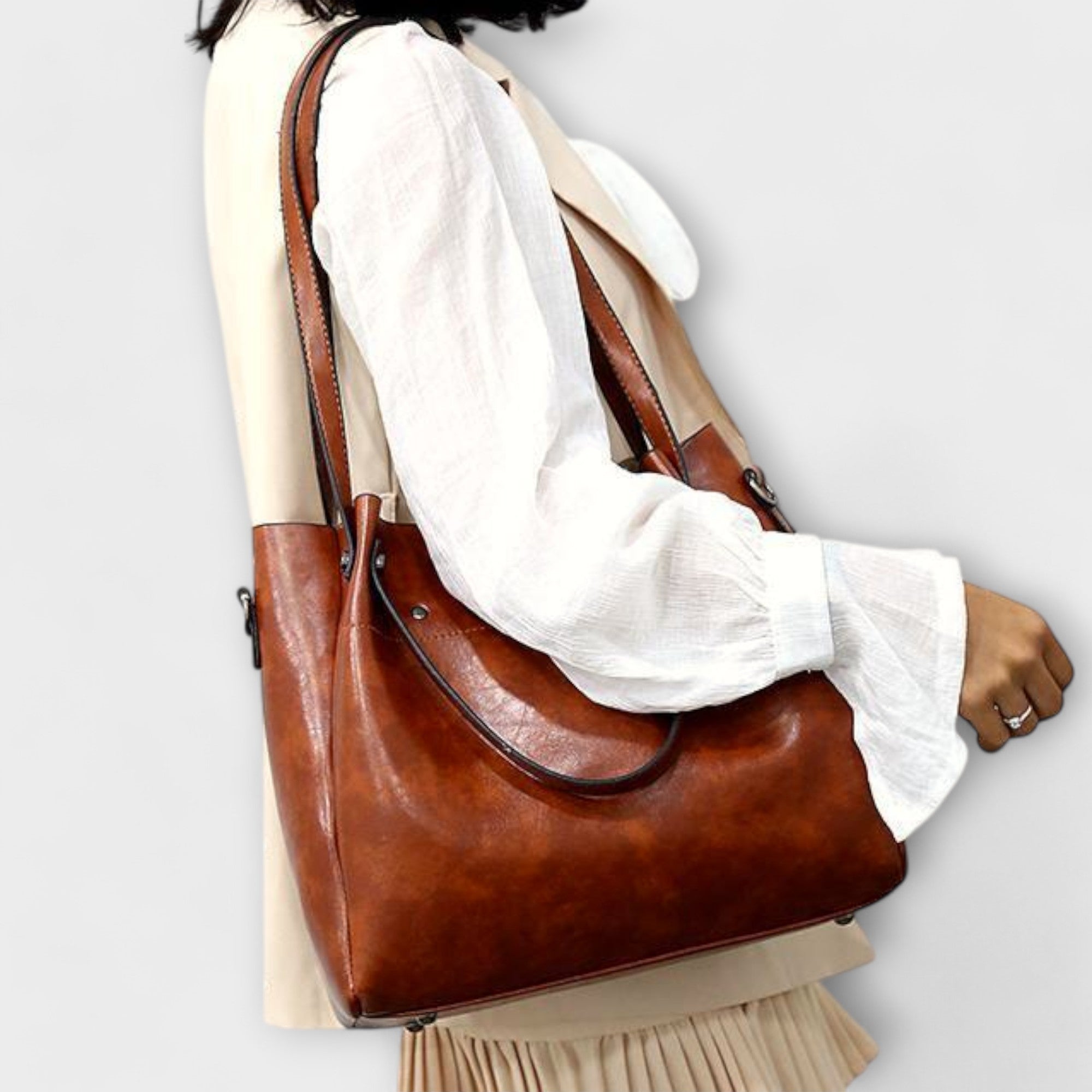 Talia | 4-Piece Vintage Bag Set
