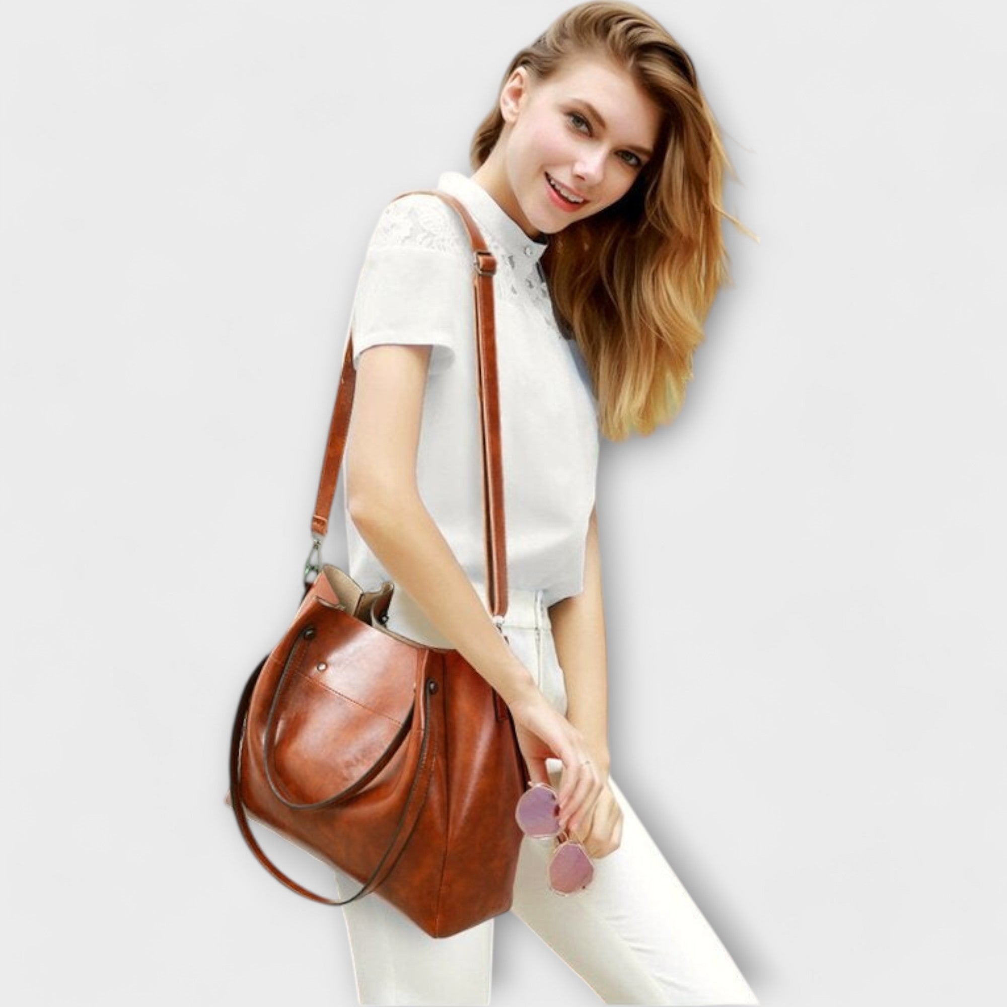 Talia | 4-Piece Vintage Bag Set