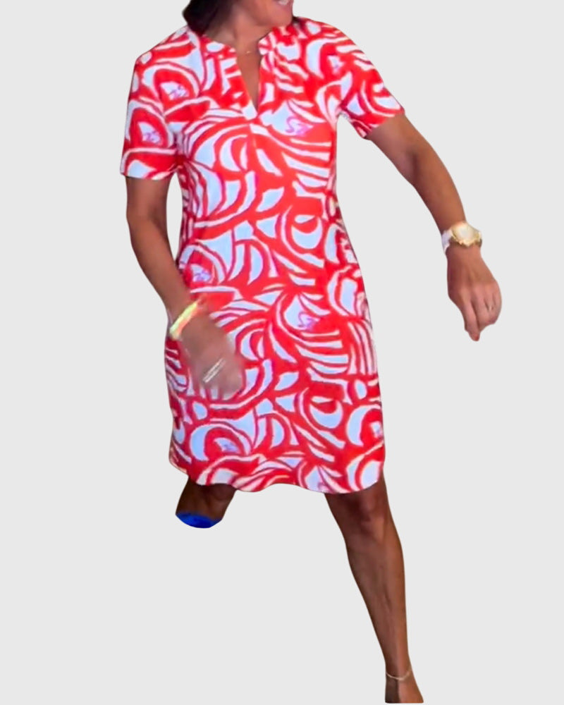 Talia | Flattering Avenue Walk Dress