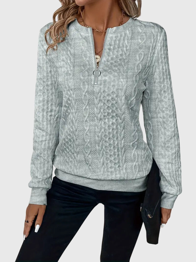 Talia | Sweater with Zipper