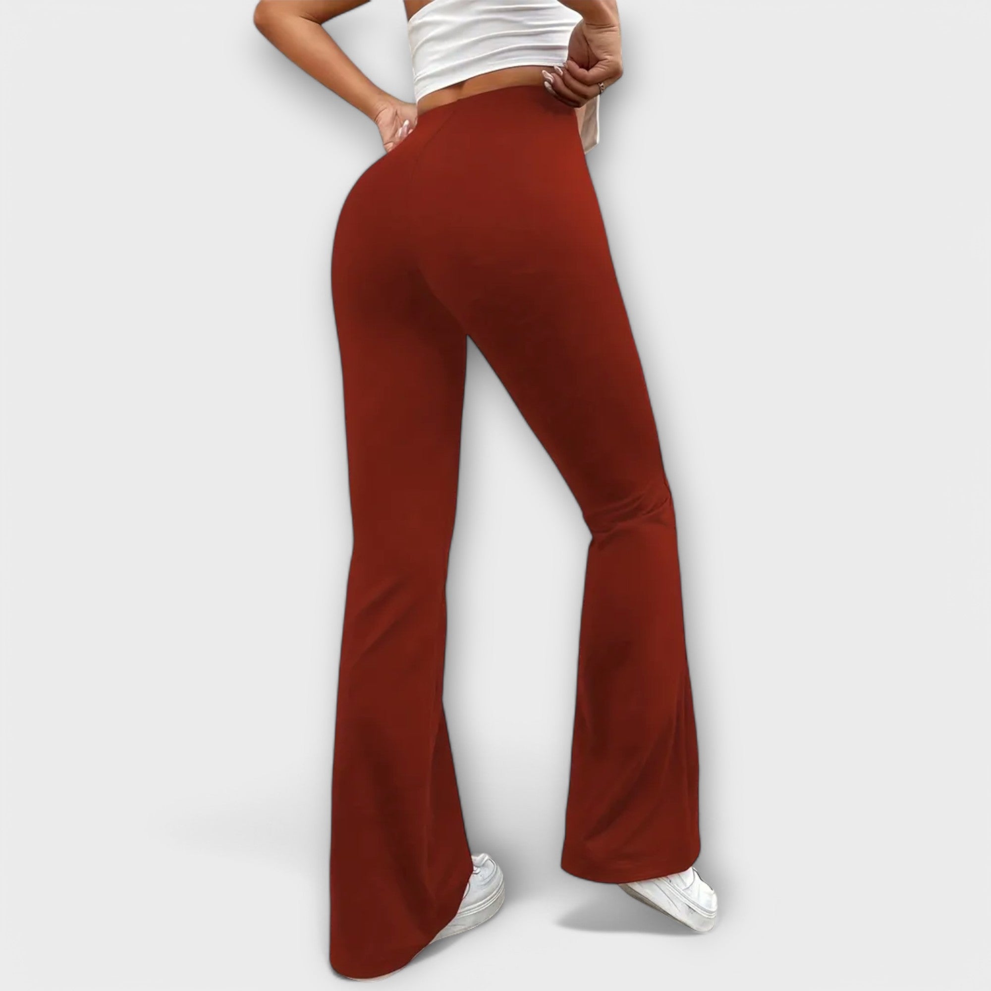 Talia | Relaxed Pants with Flared Leg