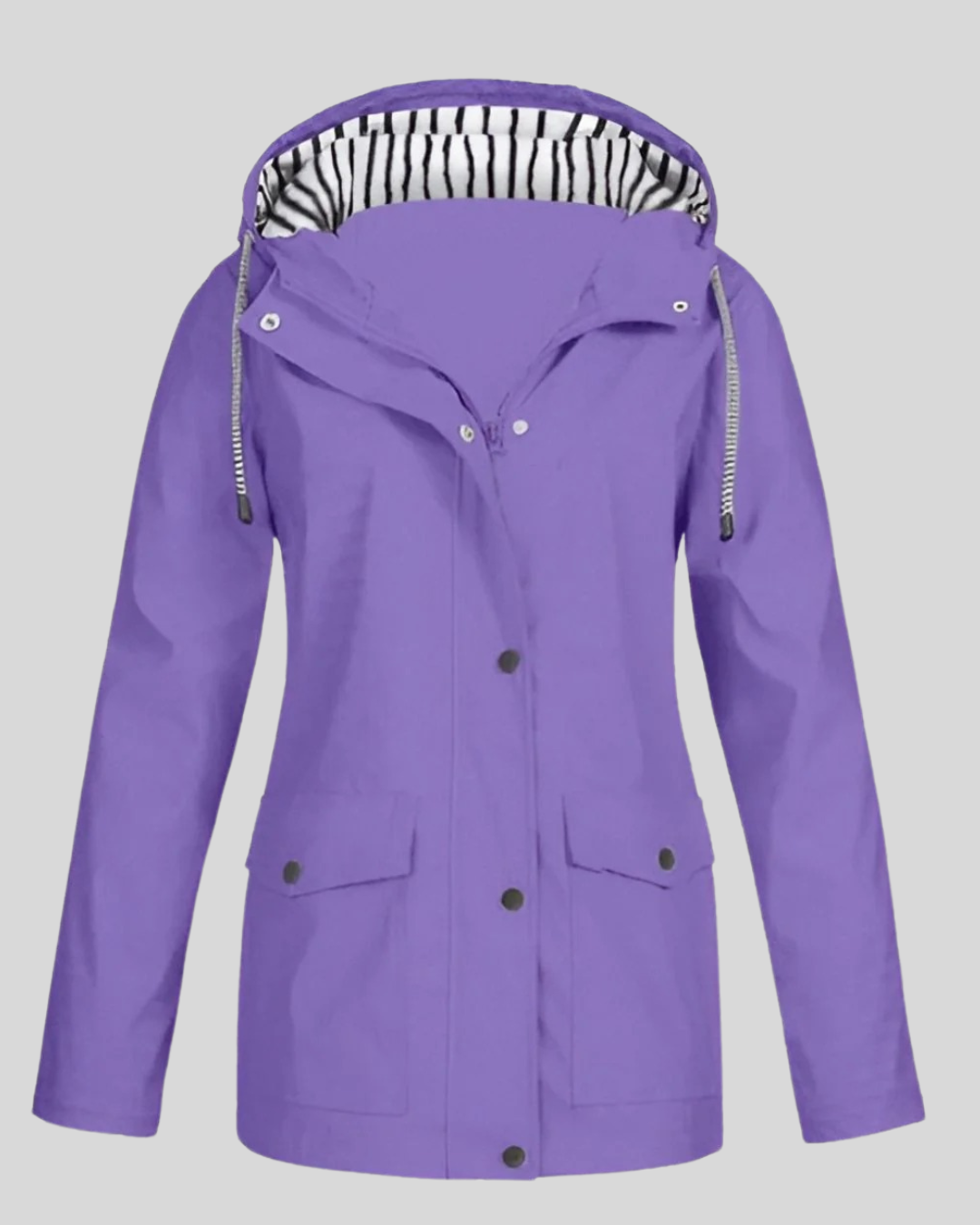 Talia | Waterproof & Windproof Lightweight Long Jacket