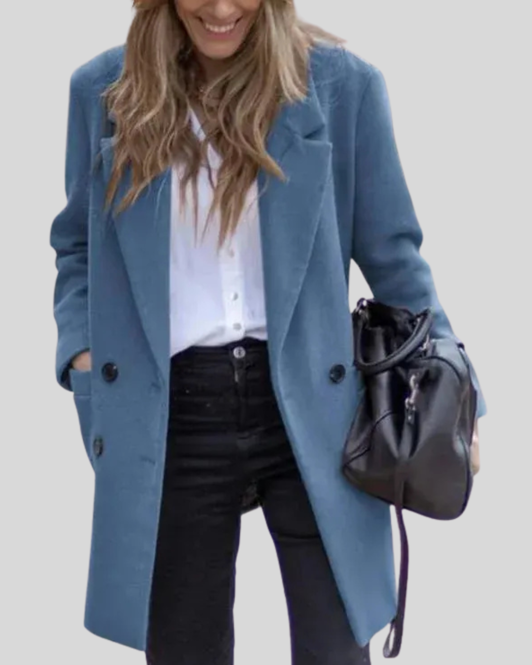 Talia | Mid-Length Autumn Tailored Coat