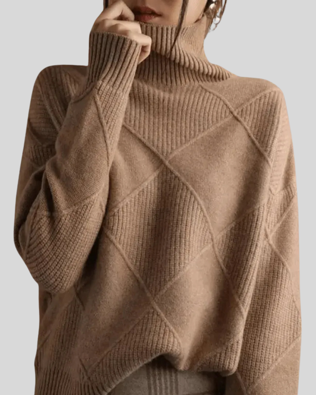 Talia | Luxe Cashmere Turtleneck Sweater