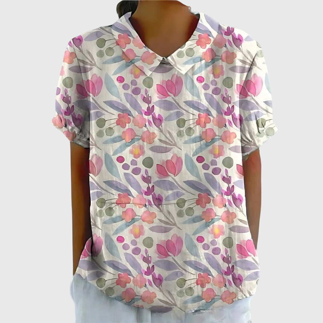 Talia | Floral Blouse