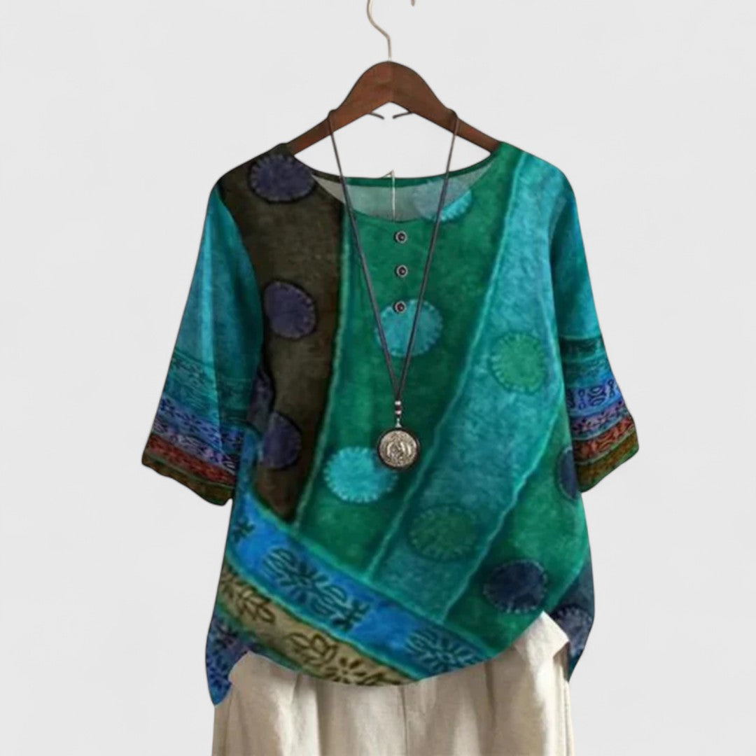 Talia | Elegant Boho Top