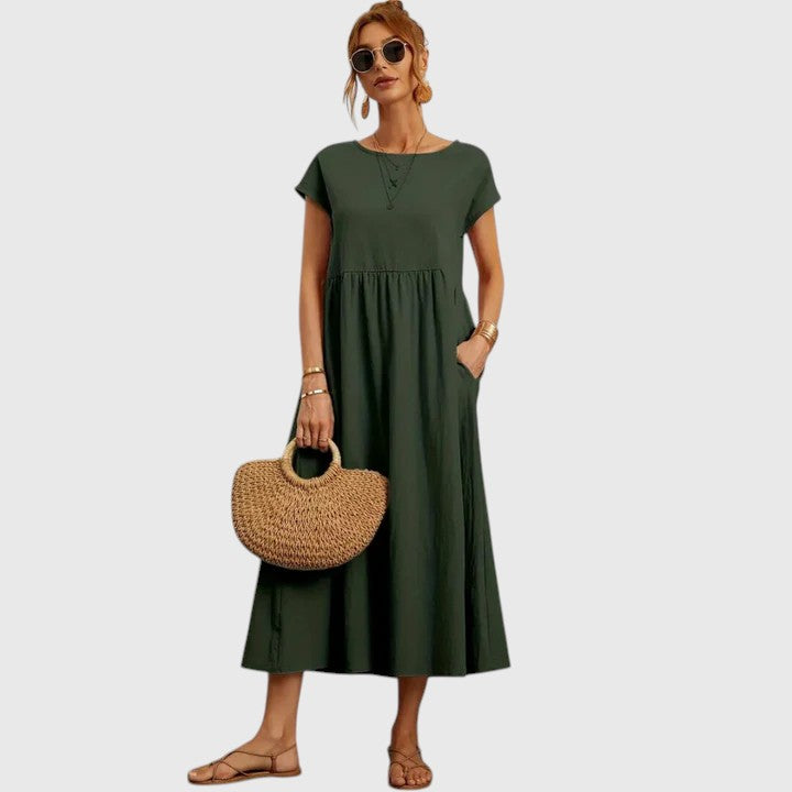 Talia | Comfortable Midi Dress