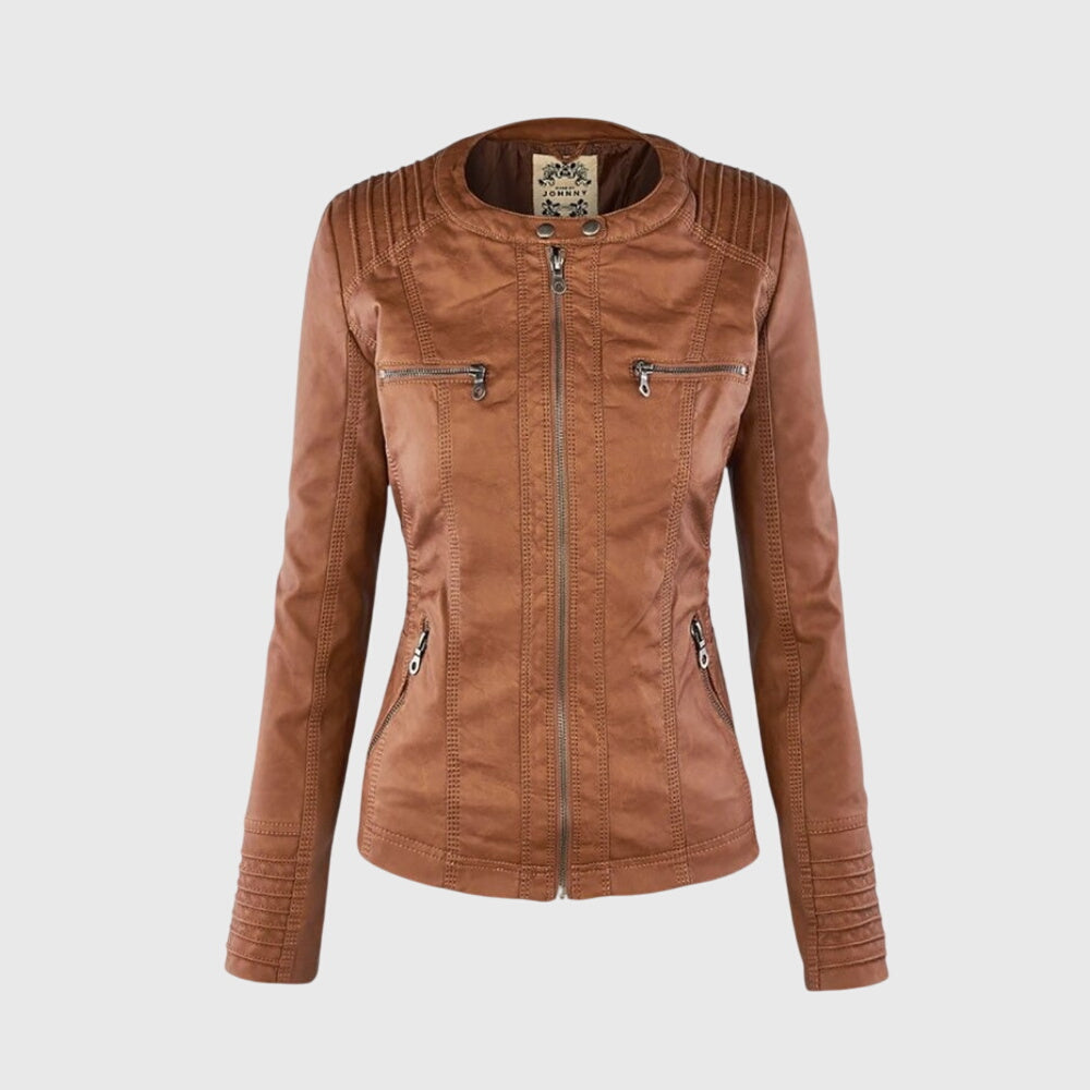 Talia | The stylish and unique leather jacket
