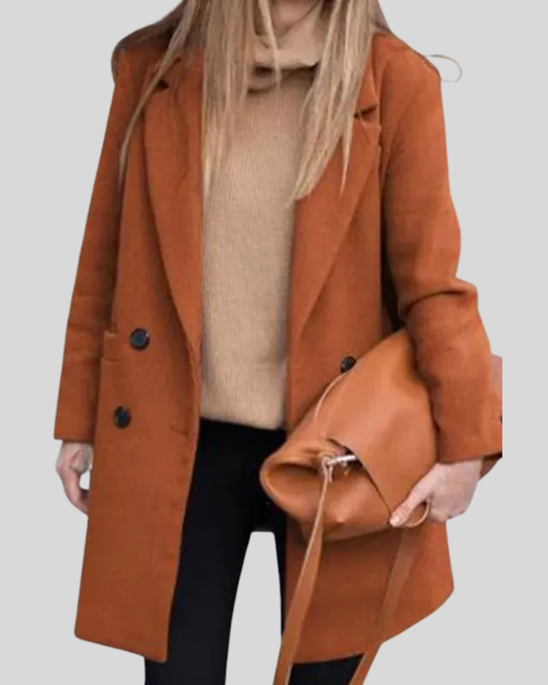 Talia | Mid-Length Autumn Tailored Coat