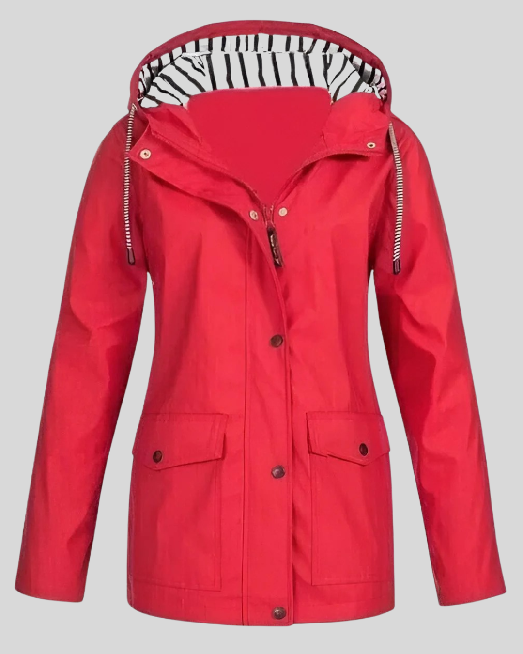 Talia | Waterproof & Windproof Lightweight Long Jacket