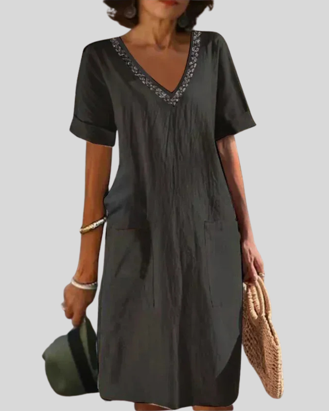 Talia | Breathable Summer Dress With Soft Waist