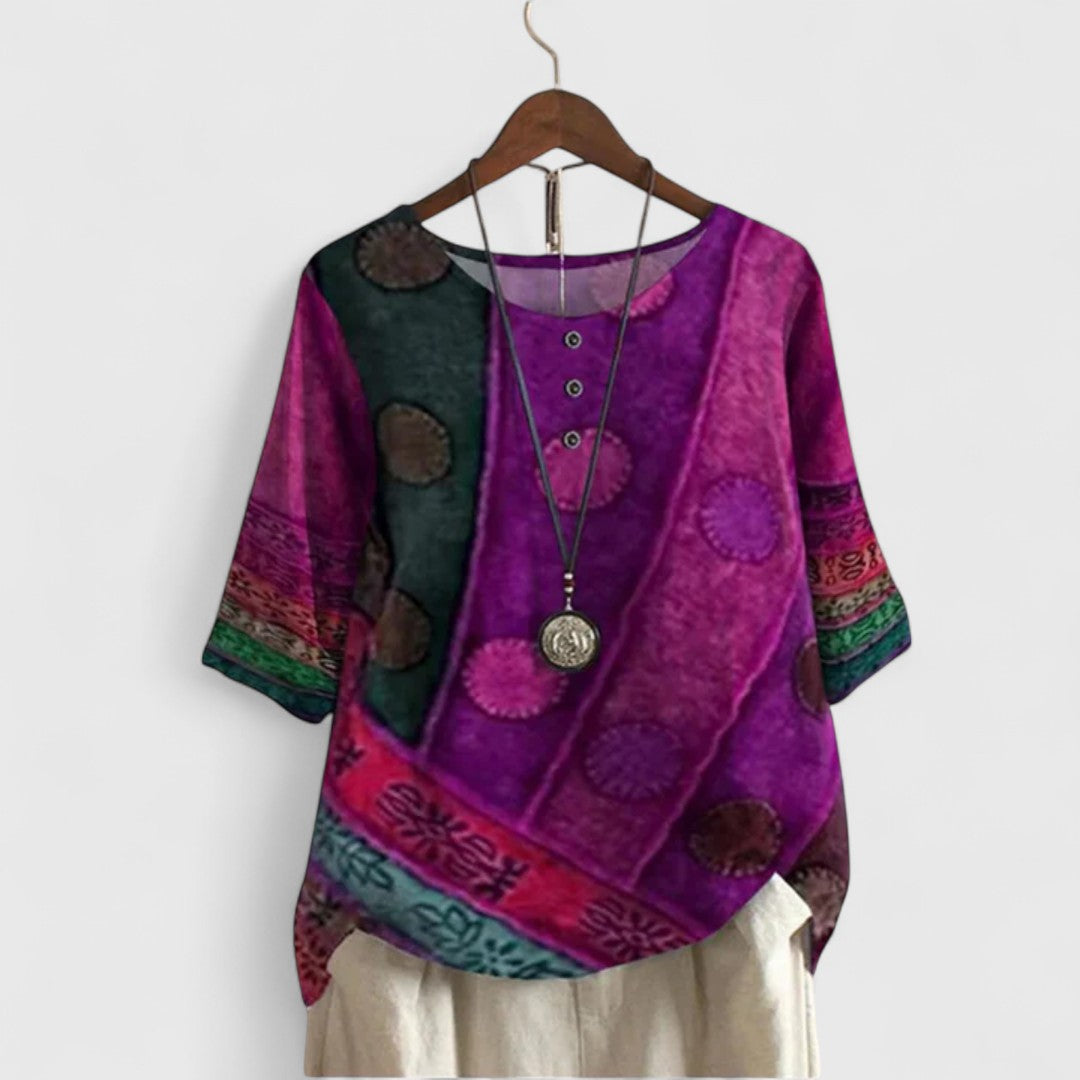Talia | Elegant Boho Top