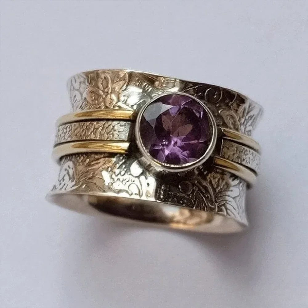 Talia | Bohemian Crystal Meditation Ring