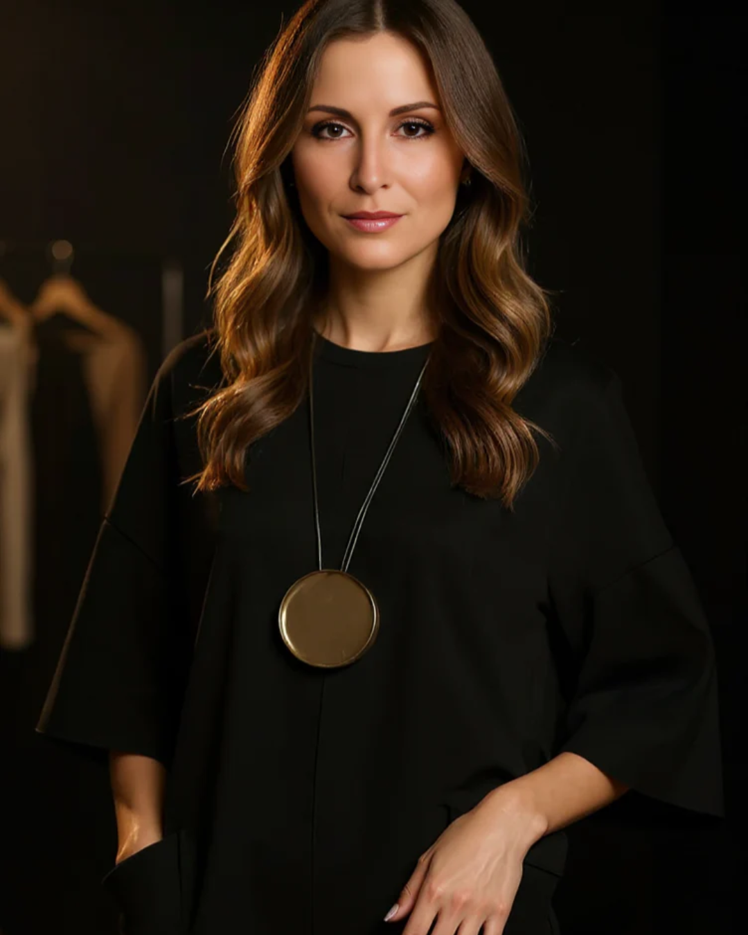 Talia | Modern Half-Sleeve Jumpsuit