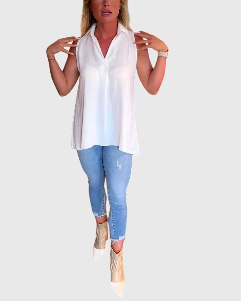 Talia | Sleeveless Top
