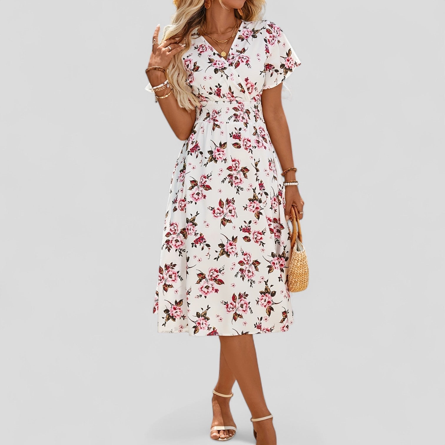 Talia | Comfortable Summer Midi Dress