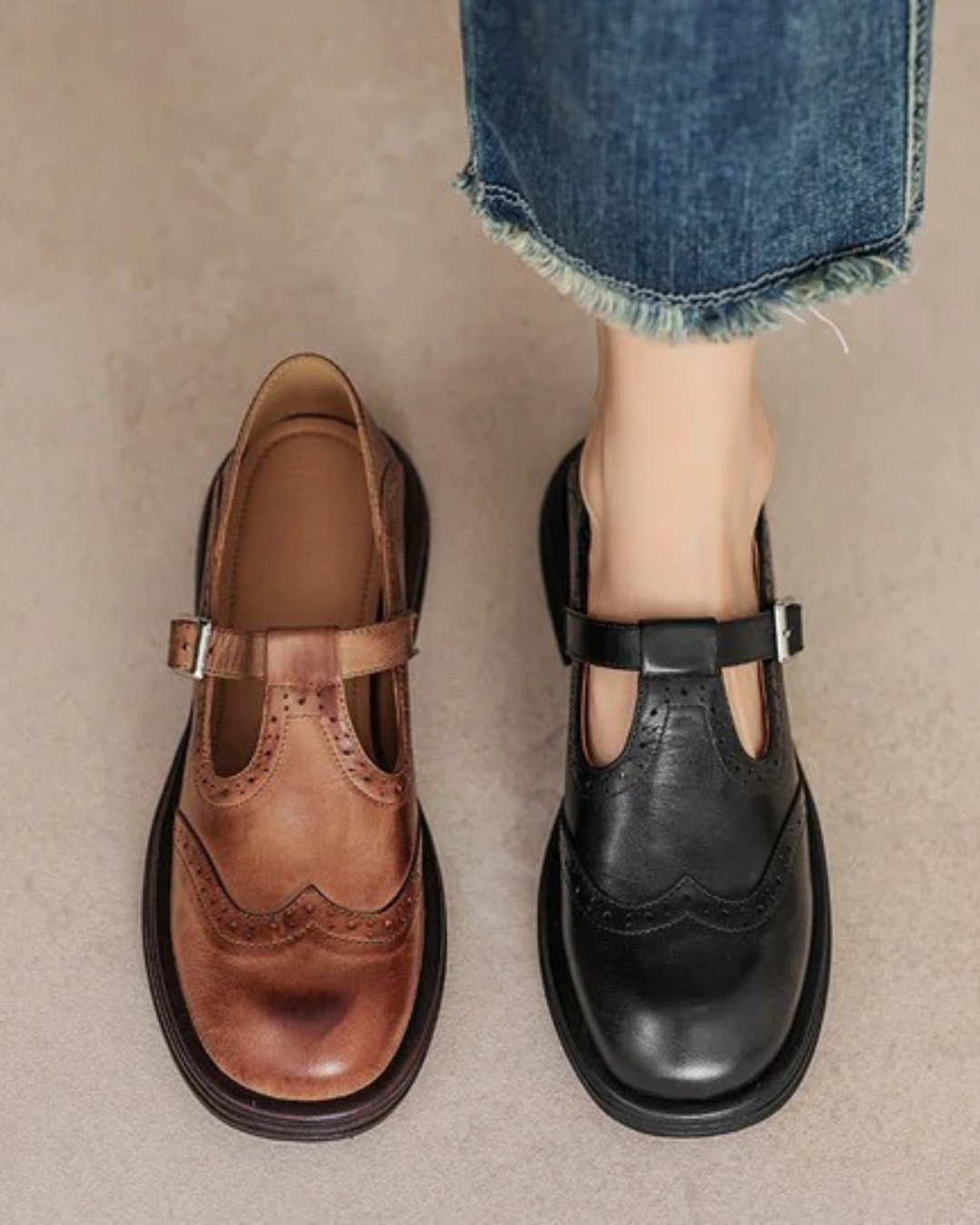 Talia | Versatile Non-Slip Leather Shoe