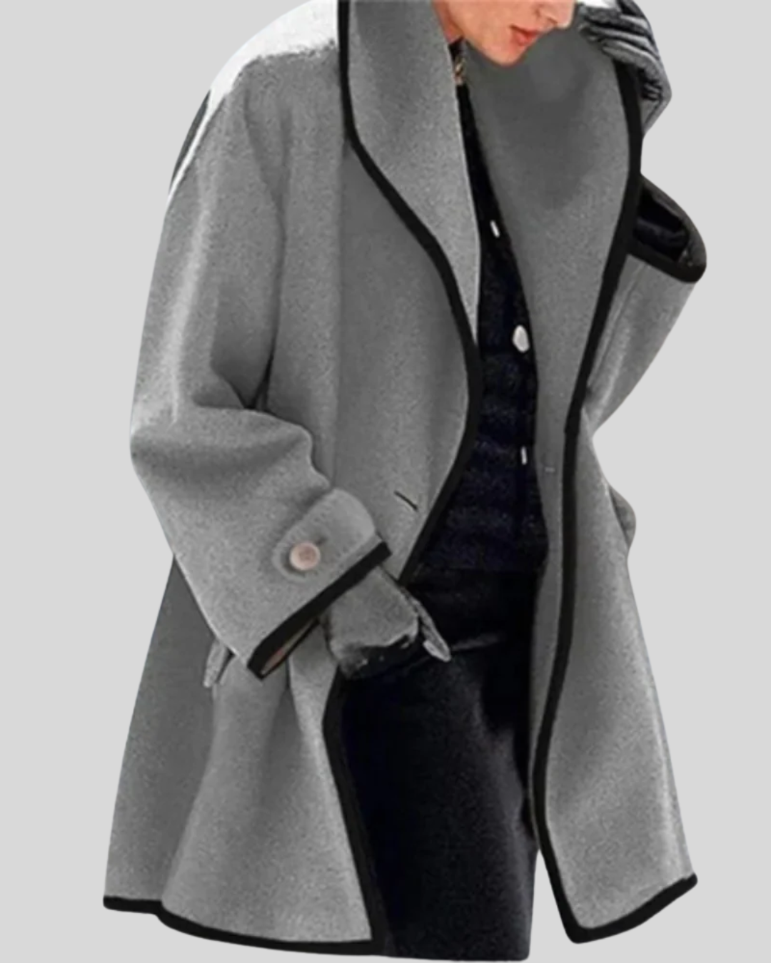Talia | Windproof Wool Winter Coat