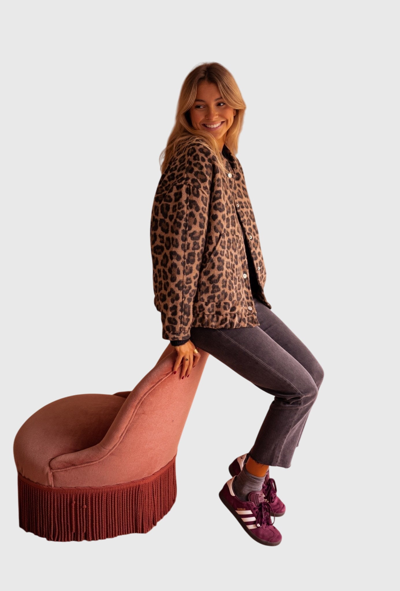 Talia | Stylish Leopard Print Jacket