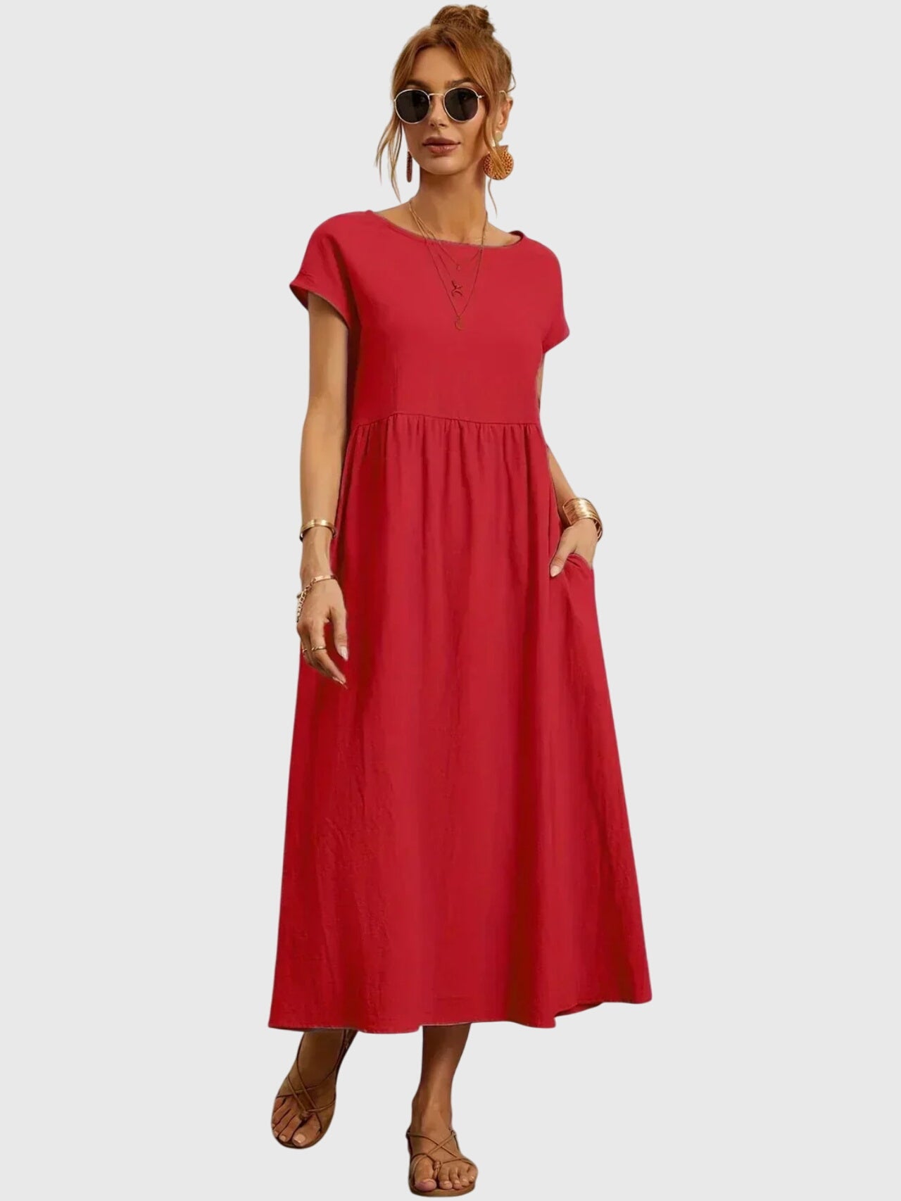 Talia | Casual Pocket Dress