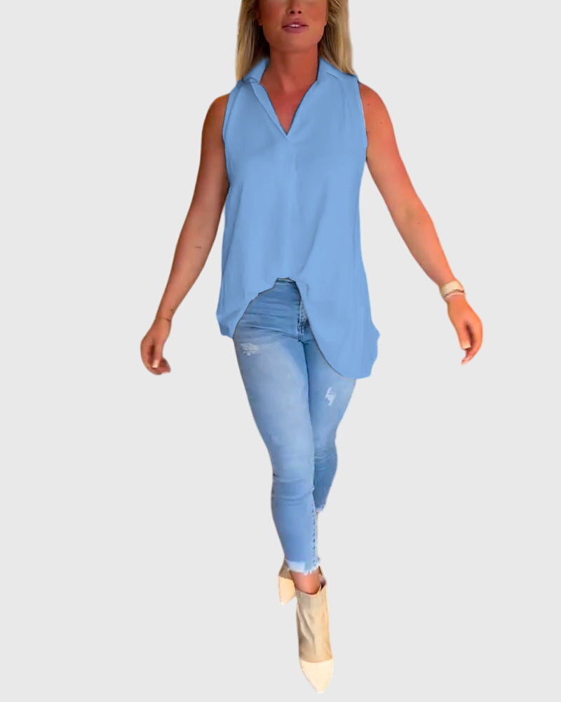 Talia | Sleeveless Top