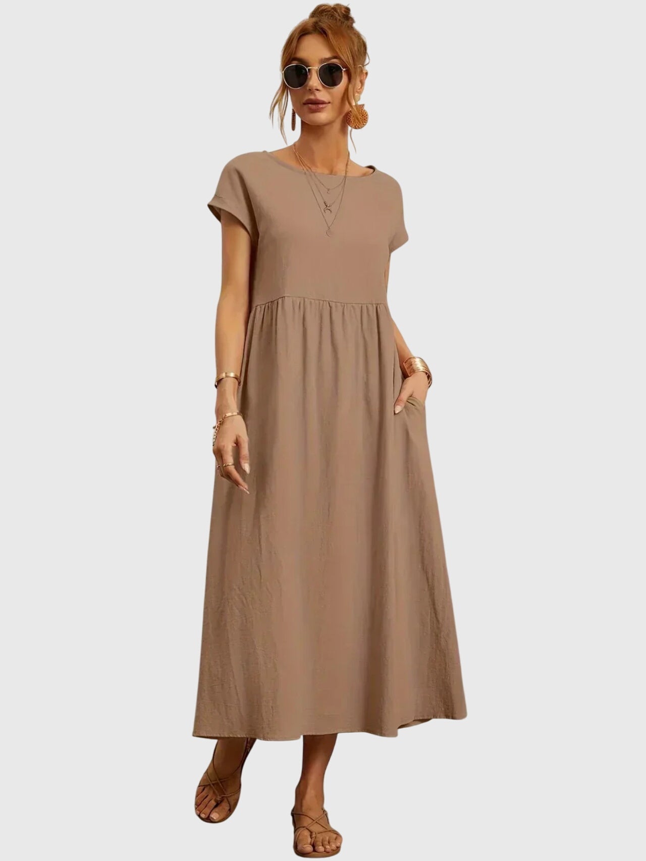 Talia | Casual Pocket Dress