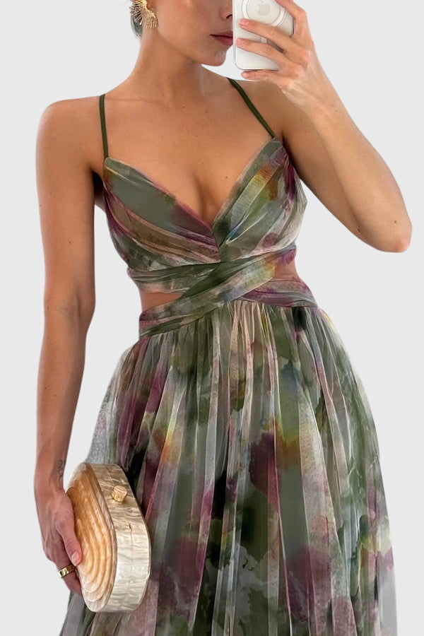 Talia | Floral Maxi Dress