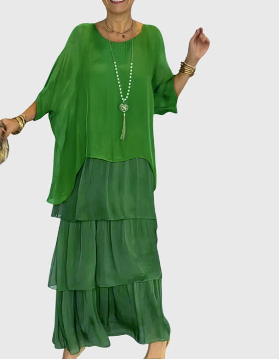 Talia | Long and Flowing Elegant Dress
