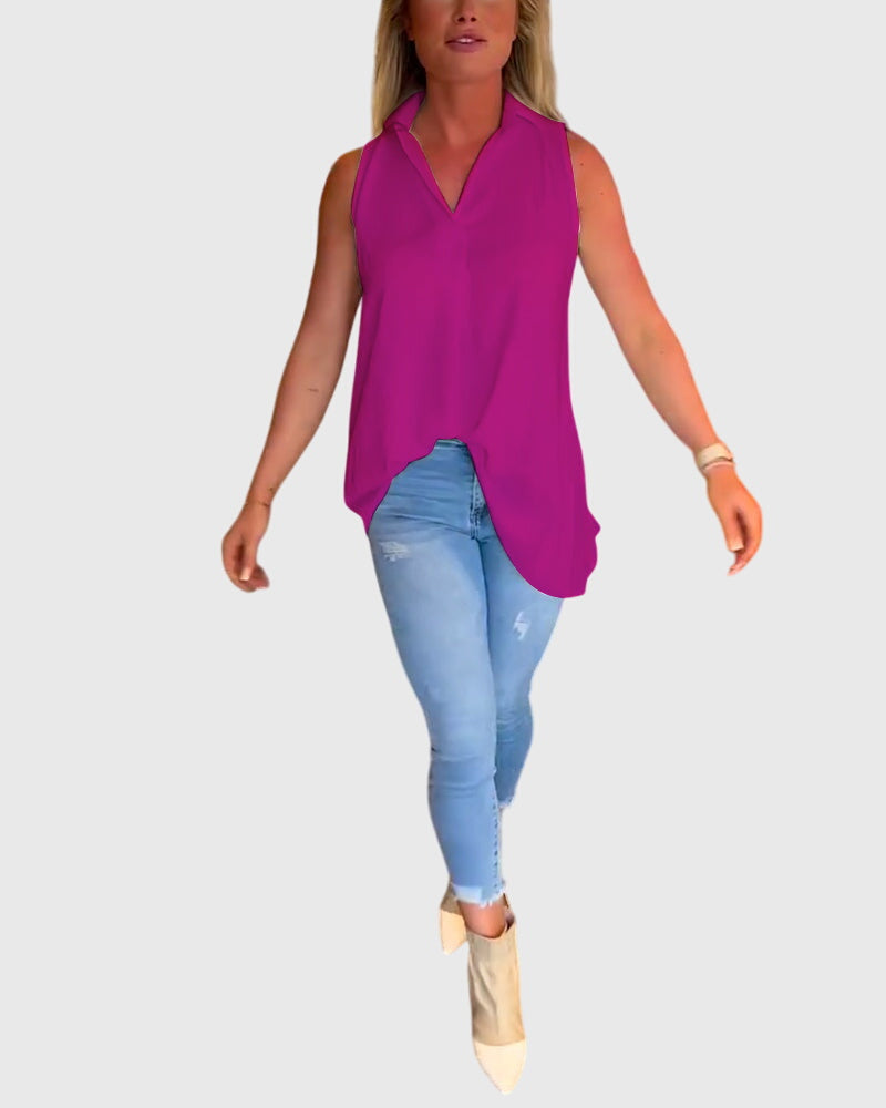 Talia | Sleeveless Top