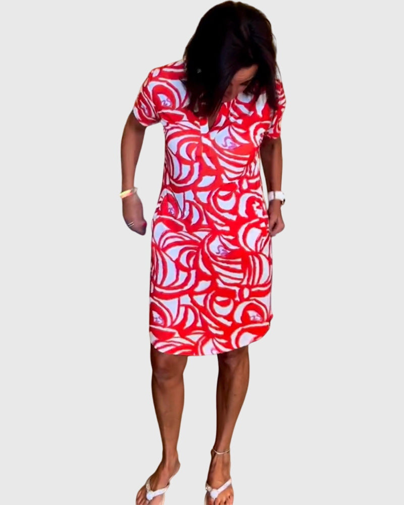 Talia | Flattering Avenue Walk Dress