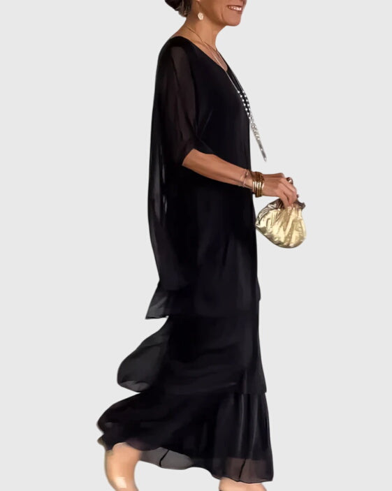 Talia | Long and Flowing Elegant Dress