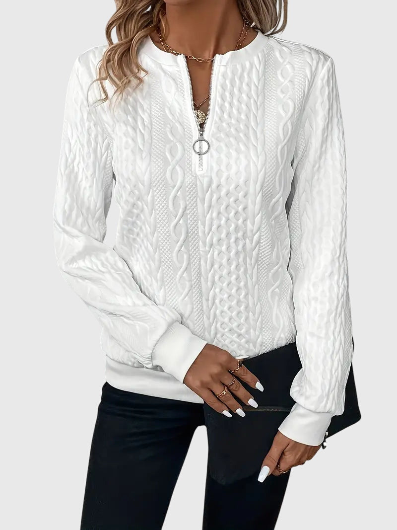 Talia | Sweater with Zipper