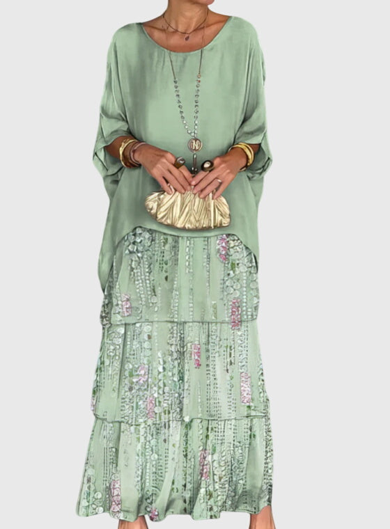 Talia | Long and Flowing Elegant Dress