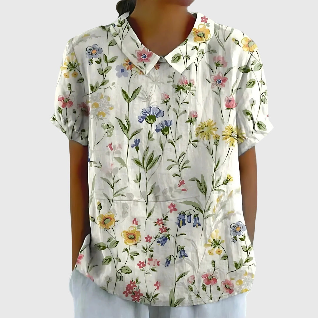 Talia | Floral Blouse