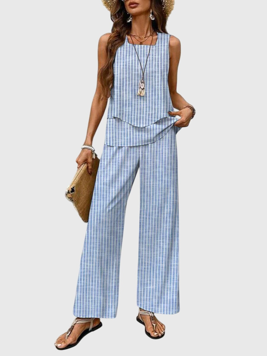 Talia | Elegant 2-Piece Summer Set
