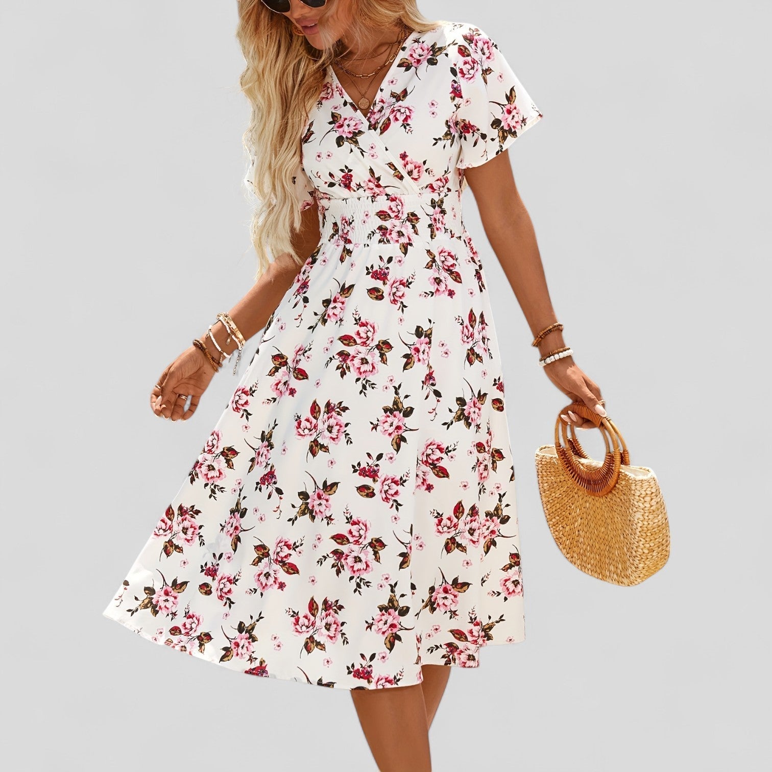 Talia | Comfortable Summer Midi Dress