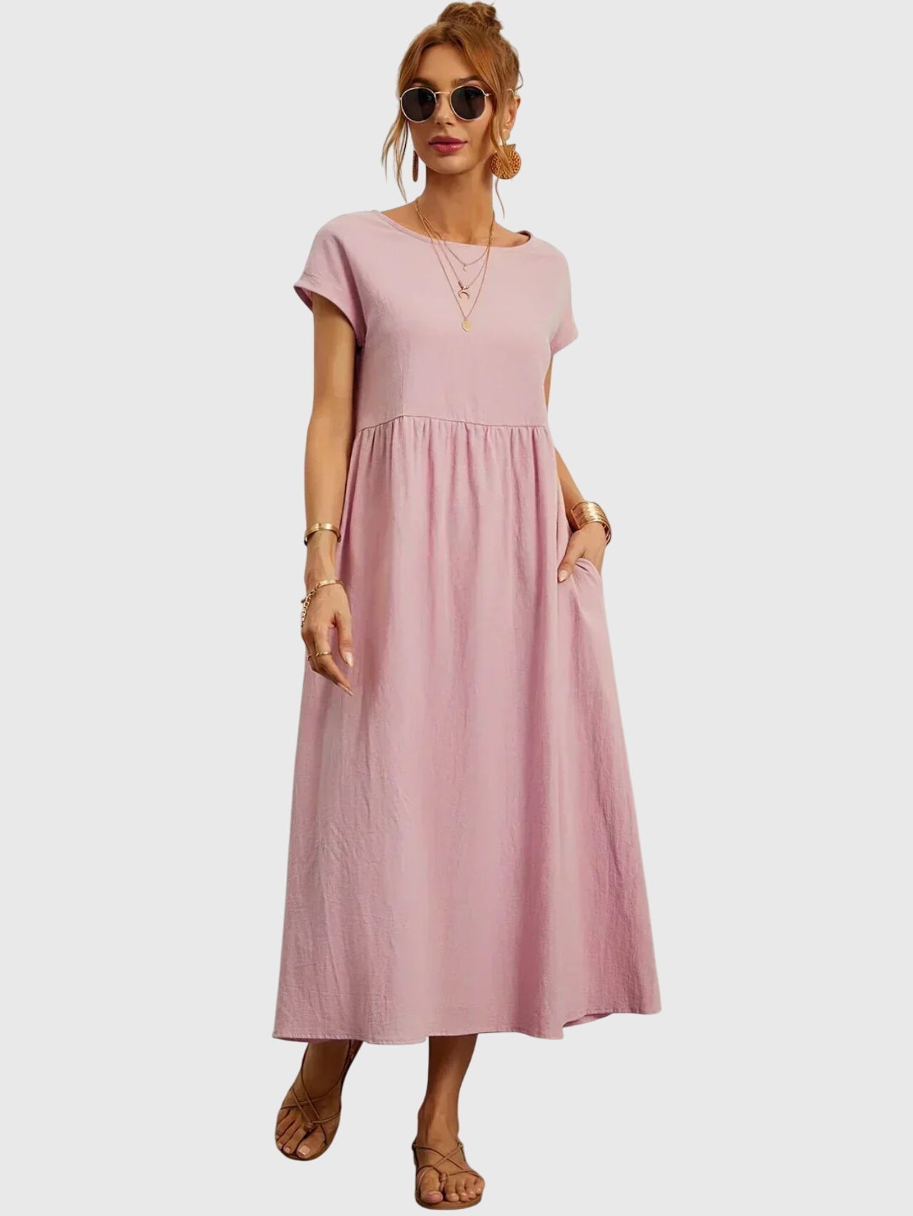 Talia | Casual Pocket Dress