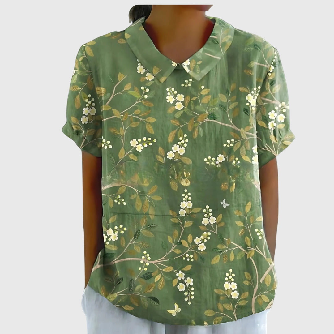 Talia | Floral Blouse