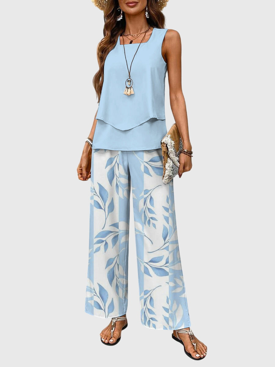 Talia | Elegant 2-Piece Summer Set