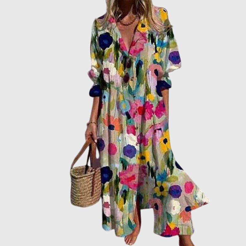 Talia | Elegant Bohemian Dress